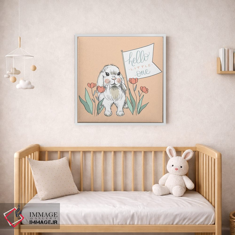 تابلو دکوراتیو طرح کودکانه جنگلی III اثر کریستینا هولت کرانتز - D1W