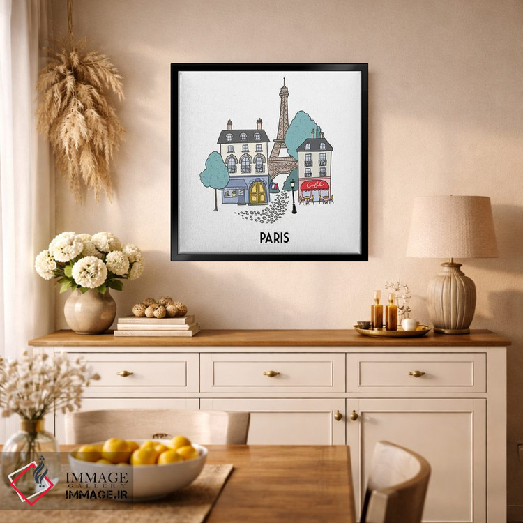 تابلو دکوراتیو پاریس اثر کریستینا هولت کرانتز - D2B