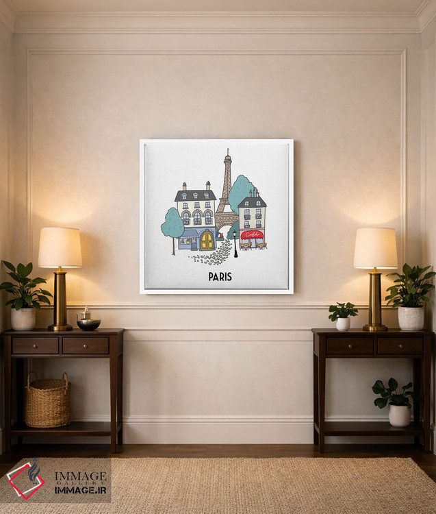 تابلو دکوراتیو پاریس اثر کریستینا هولت کرانتز - D5W