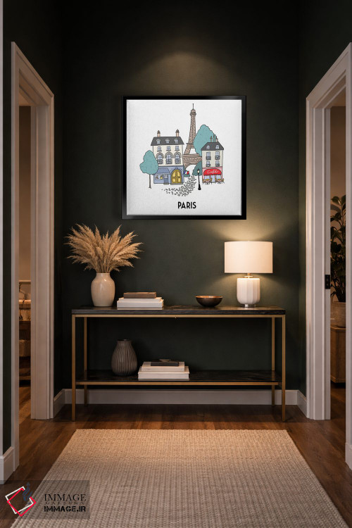 تابلو دکوراتیو پاریس اثر کریستینا هولت کرانتز - D6B