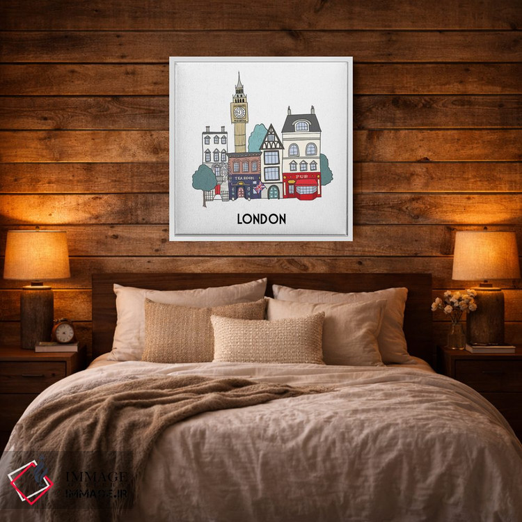 تابلو دکوراتیو لندن اثر کریستینا هولت کرانتز - D2W