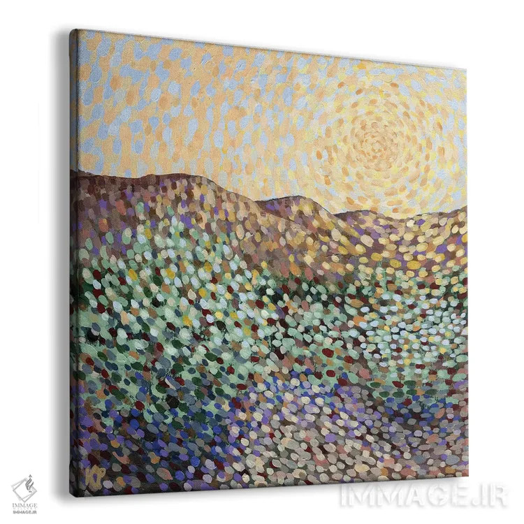 تابلو دکوراتیو نور درخشان اثر کریستن لی - نمای پرسپکتیو محصول