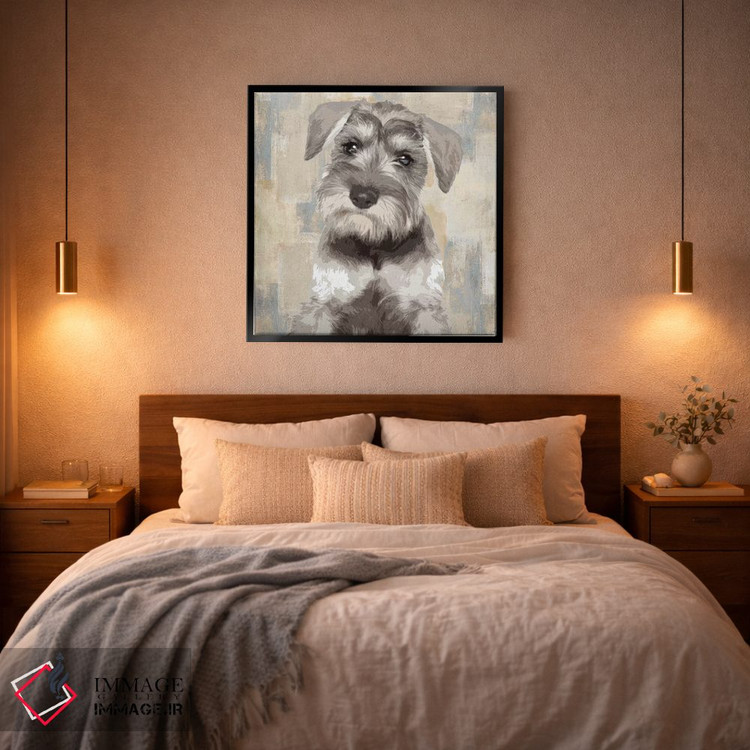 تابلو دکوراتیو اشناوزر مینیاتوری اثر کری راجرز - D2B