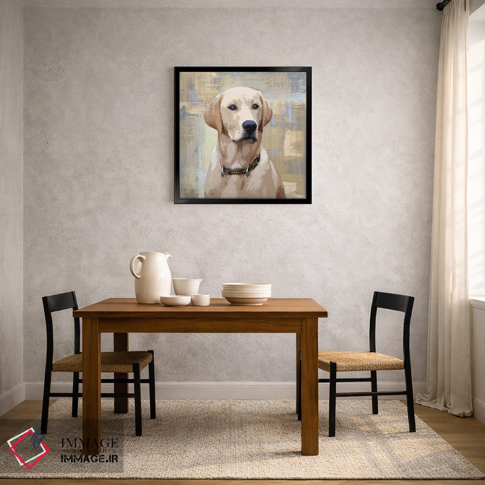 تابلو دکوراتیو لابرادور رتریور اثر کری راجرز - D3B