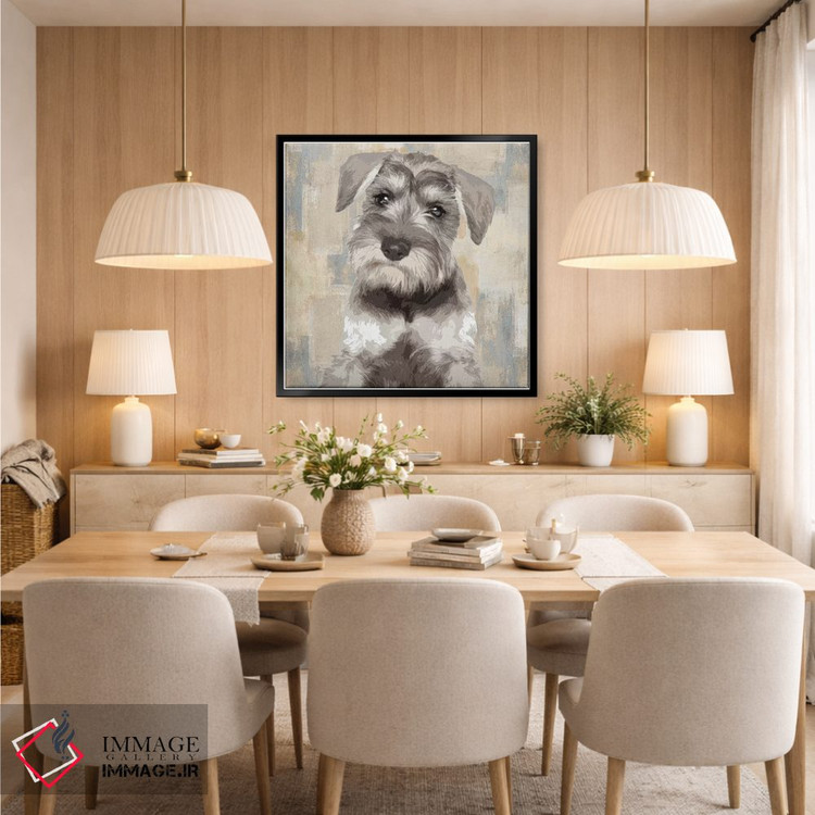 تابلو دکوراتیو اشناوزر مینیاتوری اثر کری راجرز - D6B