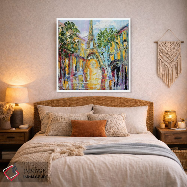 تابلو دکوراتیو خاطره ای از پاریس اثر کارن تارلتون - D2W
