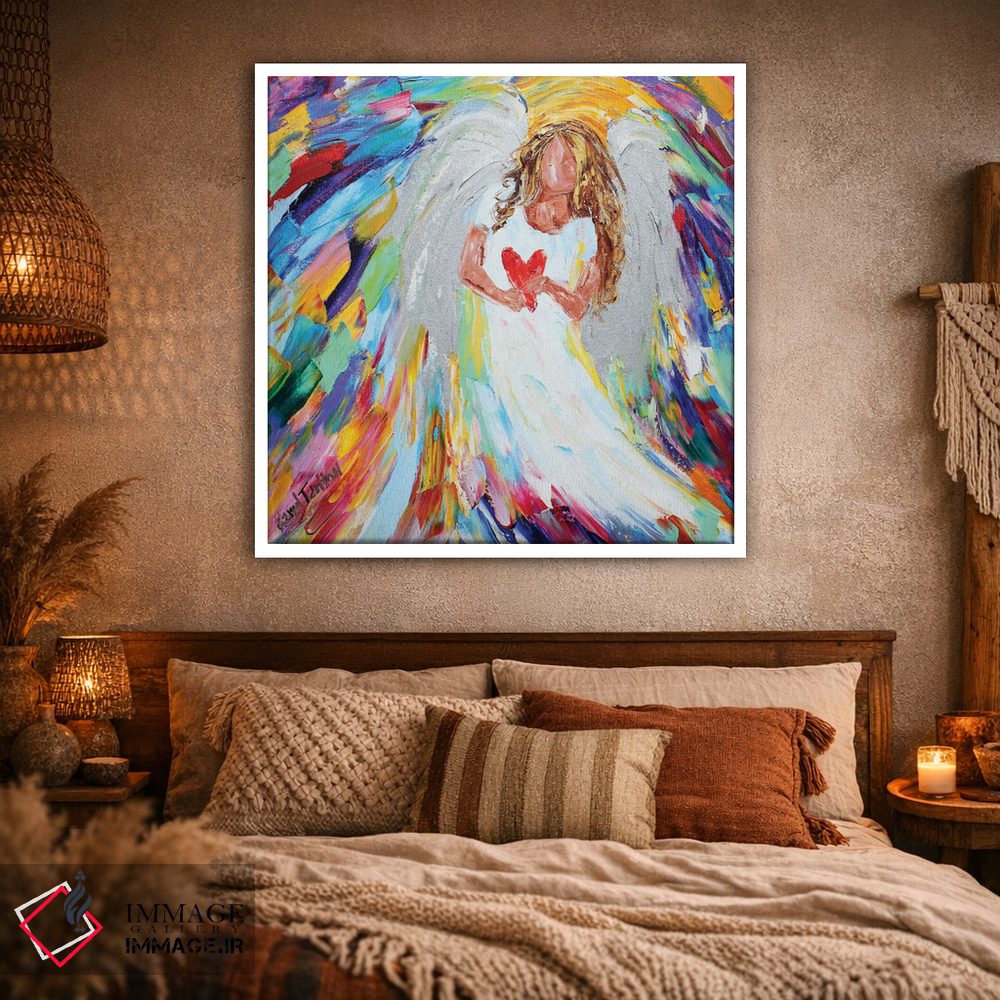 تابلو دکوراتیو فرشته عشق اثر کارن تارلتون - D1W