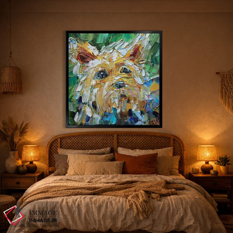 تابلو دکوراتیو یورکی اثر کارن تارلتون - D1B