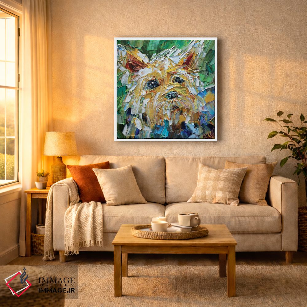 تابلو دکوراتیو یورکی اثر کارن تارلتون - D5W