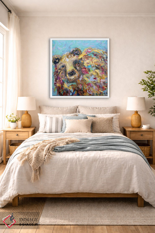 تابلو دکوراتیو خرس اثر کارن تارلتون - D3W