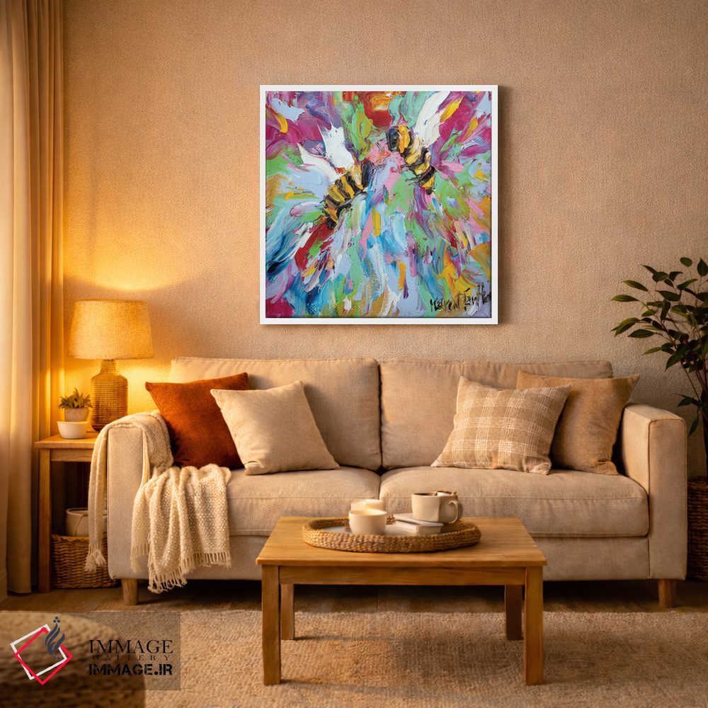 تابلو دکوراتیو شاد باش اثر کارن تارلتون - D2W