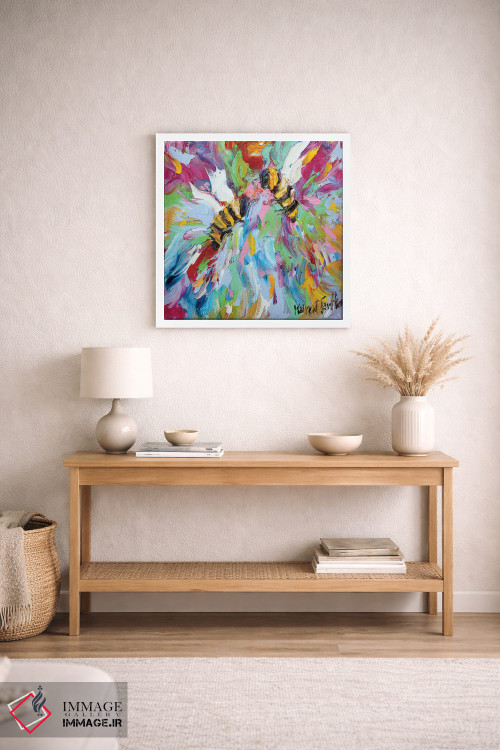 تابلو دکوراتیو شاد باش اثر کارن تارلتون - D3W