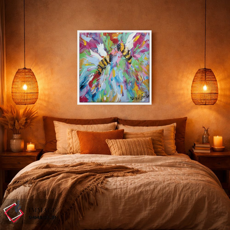 تابلو دکوراتیو شاد باش اثر کارن تارلتون - D4W