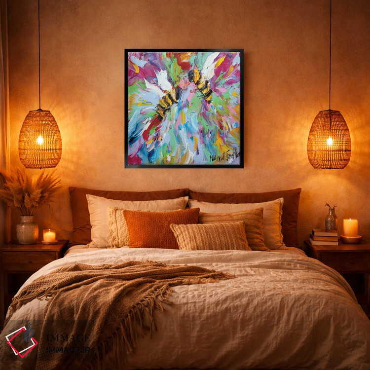 تابلو دکوراتیو شاد باش اثر کارن تارلتون - D6B