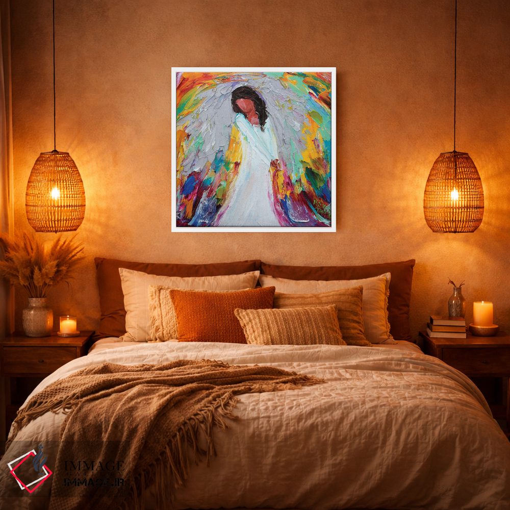 تابلو دکوراتیو فرشته اثر کارن تارلتون - D2W