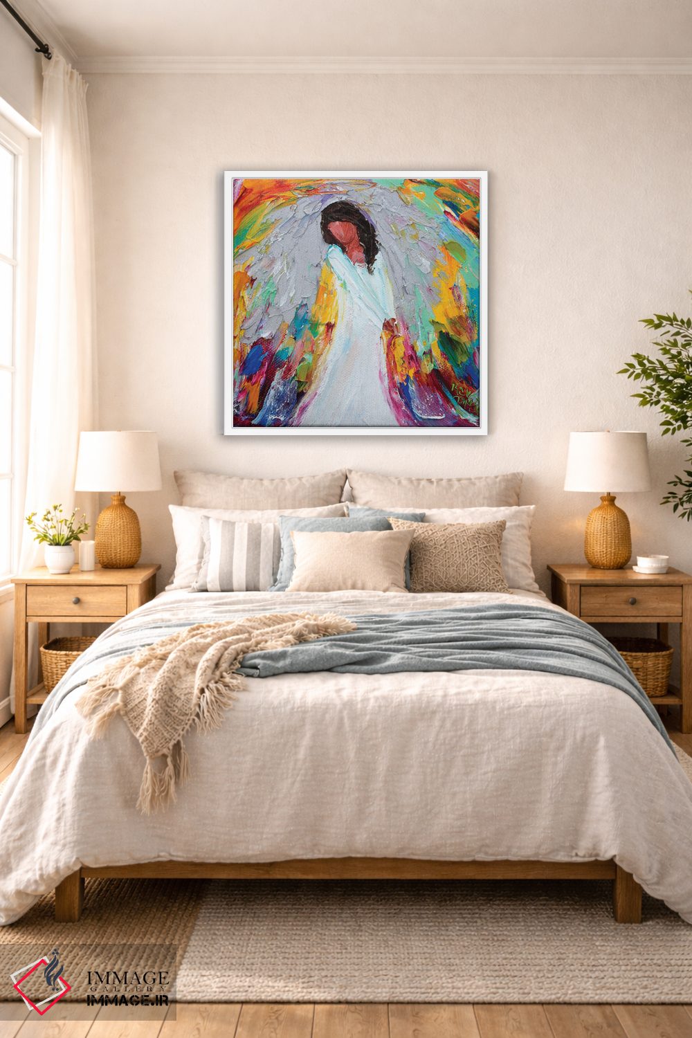 تابلو دکوراتیو فرشته اثر کارن تارلتون - D4W