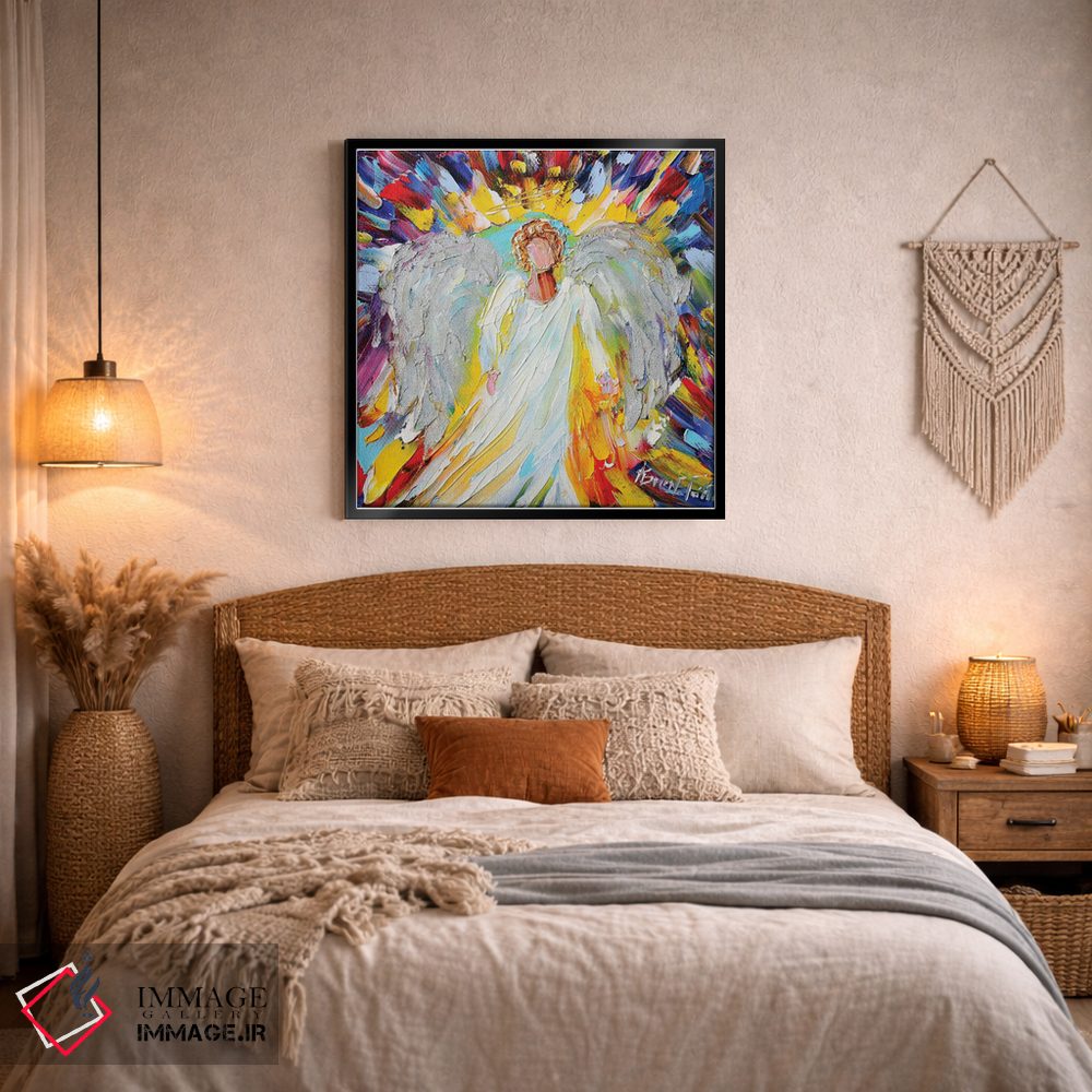 تابلو دکوراتیو فرشته مادربزرگ اثر کارن تارلتون - D1B