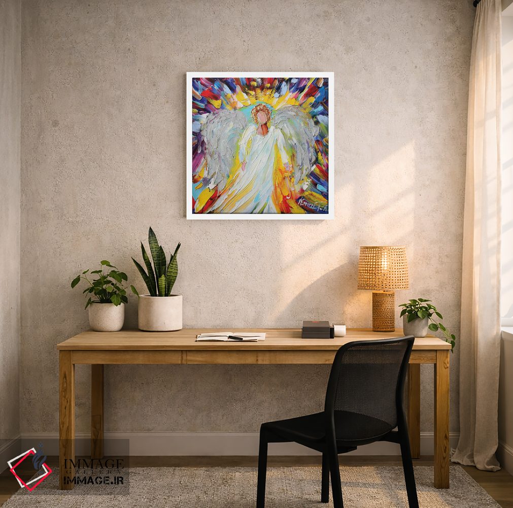 تابلو دکوراتیو فرشته مادربزرگ اثر کارن تارلتون - D3W