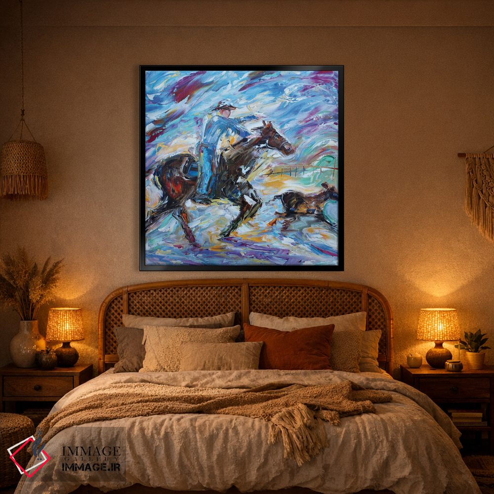 تابلو دکوراتیو کابوی اثر کارن تارلتون - D1B