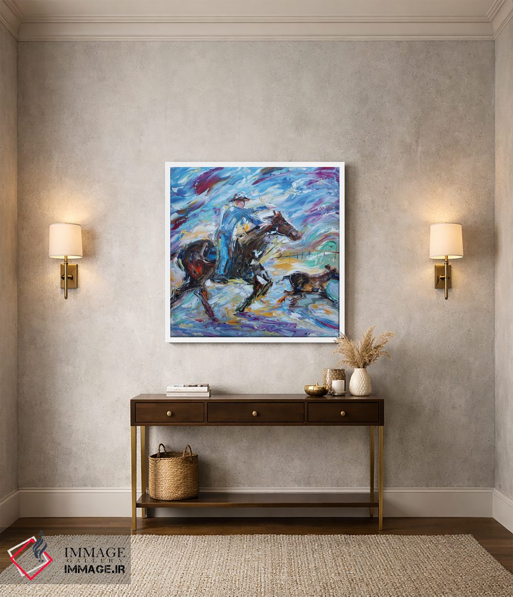 تابلو دکوراتیو کابوی اثر کارن تارلتون - D3W