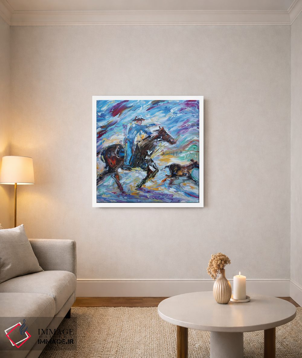 تابلو دکوراتیو کابوی اثر کارن تارلتون - D4W