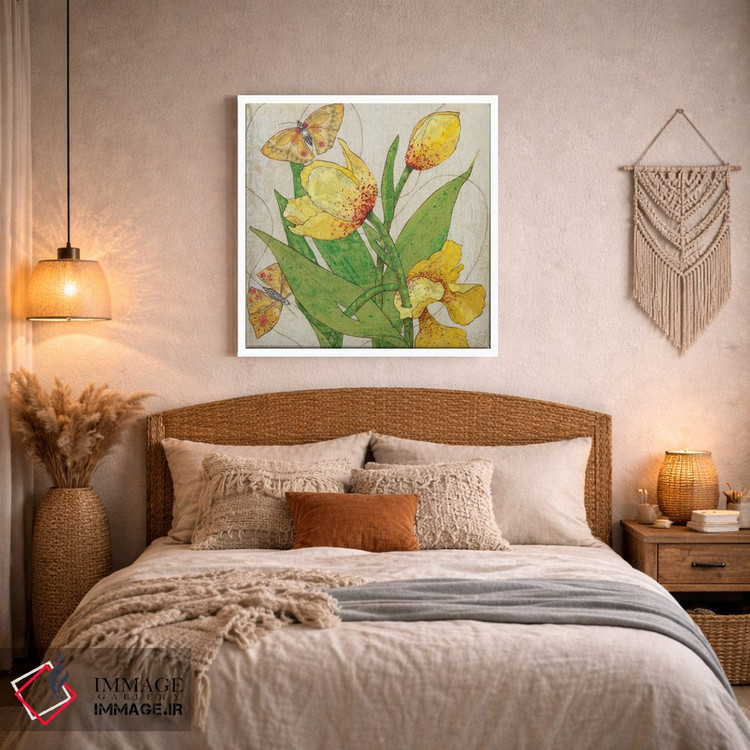 تابلو دکوراتیو درهم تنیده اثر کارن سیکیه - D2W