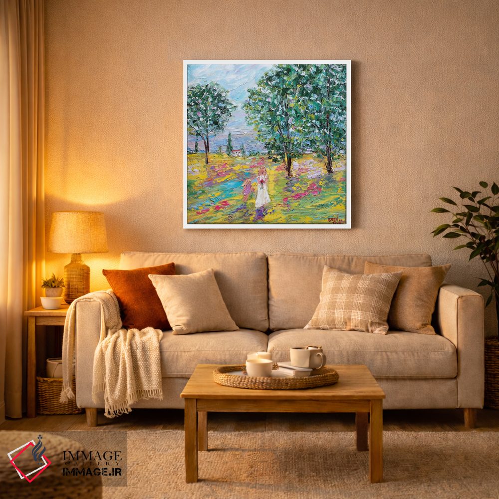 تابلو دکوراتیو مادر و کودک اثر کارن تارلتون - D3W