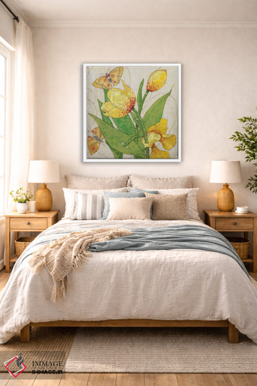 تابلو دکوراتیو درهم تنیده اثر کارن سیکیه - D5W