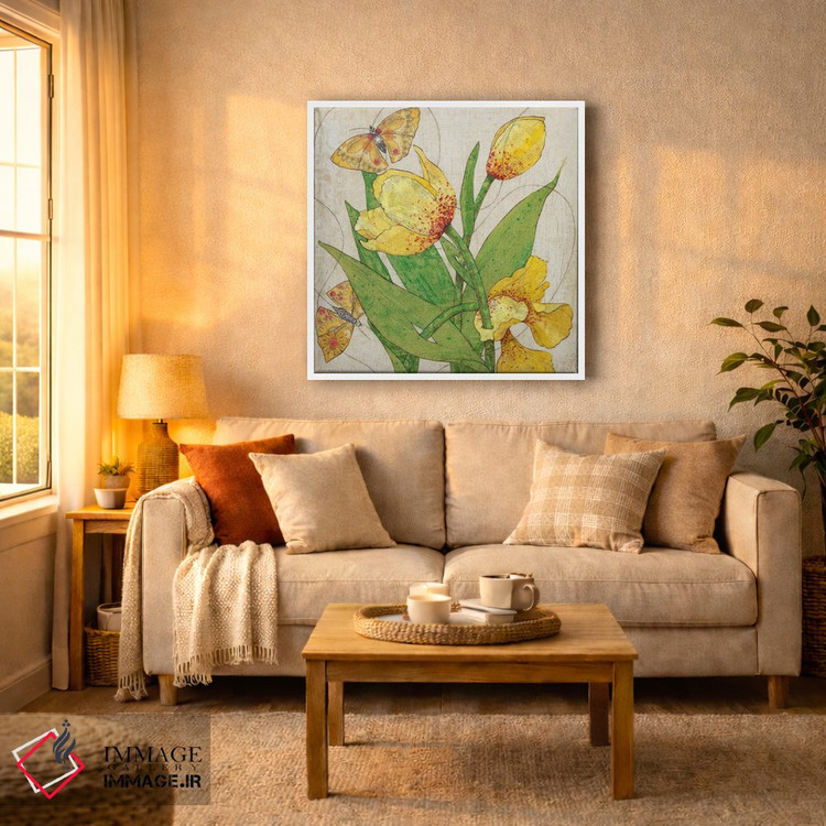 تابلو دکوراتیو درهم تنیده اثر کارن سیکیه - D4W