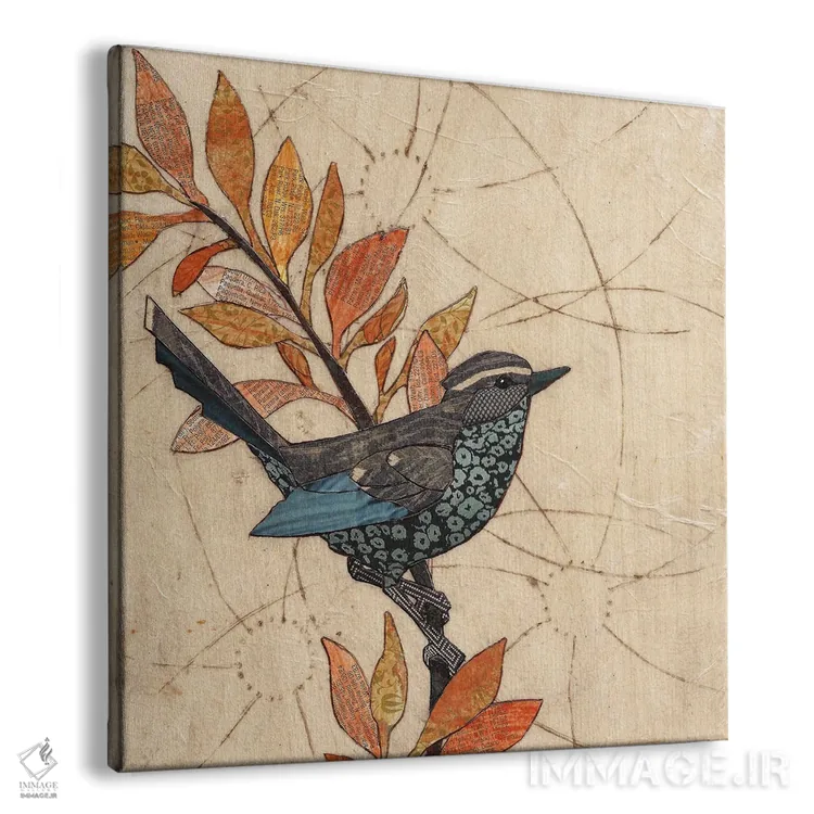 تابلو دکوراتیو پری ساوند اثر کارن سیکیه - نمای پرسپکتیو محصول