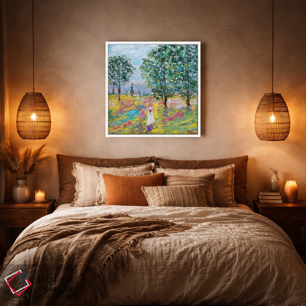 تابلو دکوراتیو مادر و کودک اثر کارن تارلتون - D5W