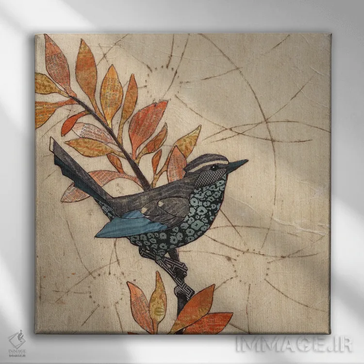 تابلو دکوراتیو پری ساوند اثر کارن سیکیه - نمای روبهرو روی دیوار