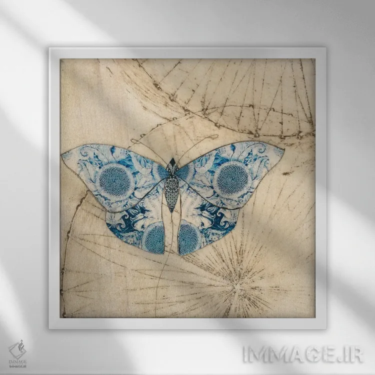 تابلو دکوراتیو جادو اثر کارن سیکیه - نمای قابدار سفید