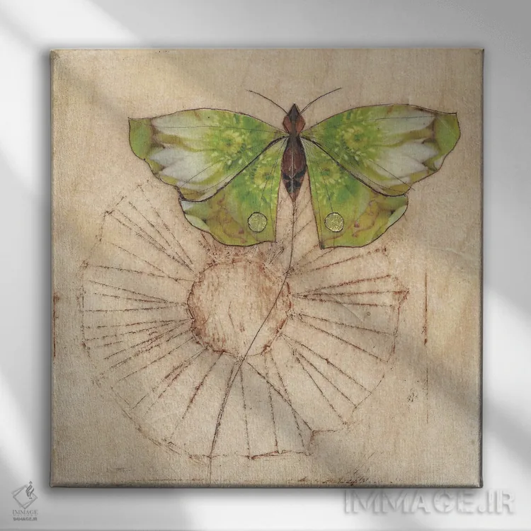 تابلو دکوراتیو تجدید اثر کارن سیکیه - نمای روبهرو روی دیوار