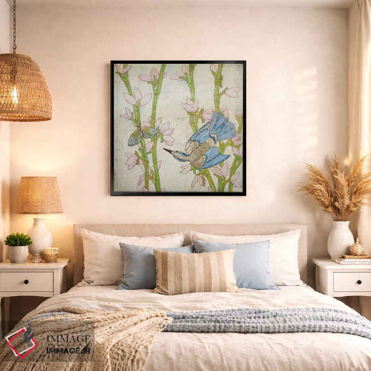تابلو دکوراتیو داستان پرنده آبی اثر کارن سیکیه - D2B