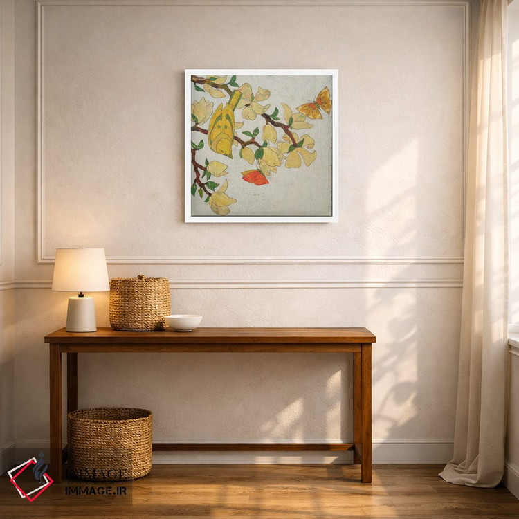 تابلو دکوراتیو داستان پرنده زرد اثر کارن سیکیه - D6W