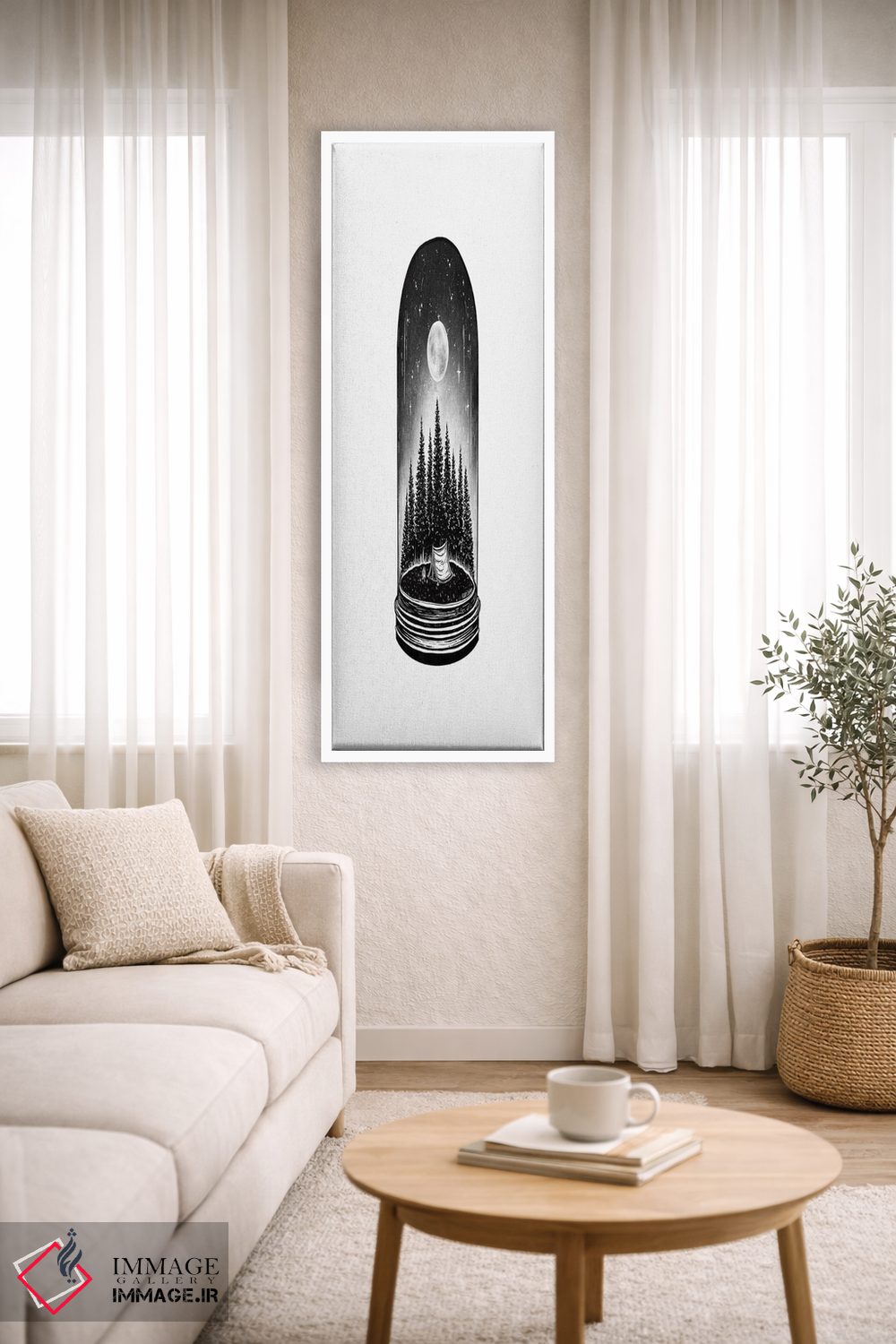 تابلو دکوراتیو ماجراجویی حفظ شده اثر کاری سلون - D2W