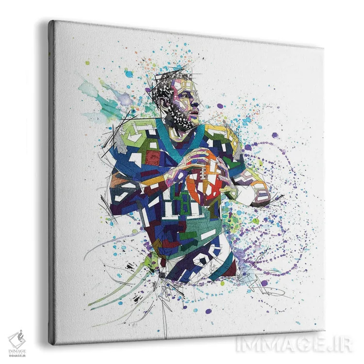 تابلو دکوراتیو کارسون ونتز اثر کاتیا اسکای - نمای پرسپکتیو محصول