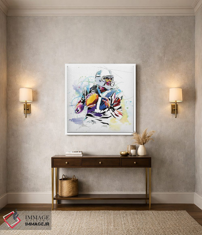 تابلو دکوراتیو کم نیوتون اثر کاتیا اسکای - D2W