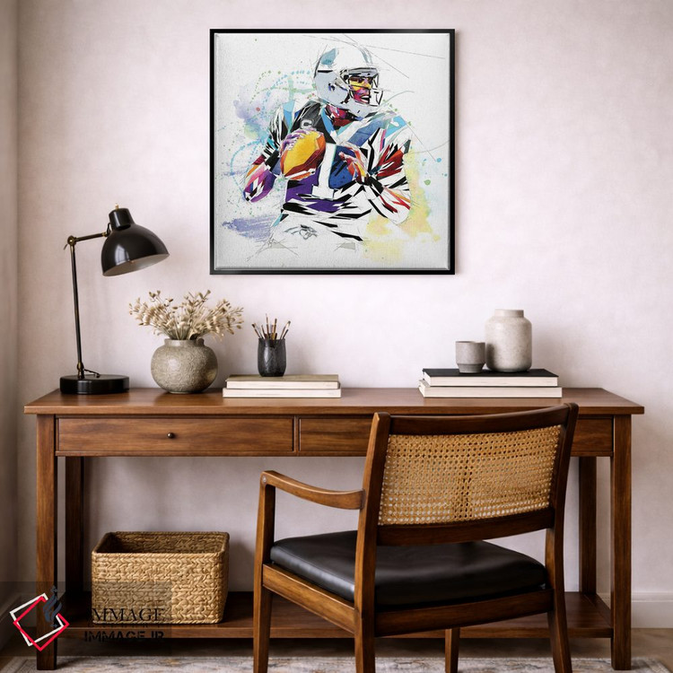 تابلو دکوراتیو کم نیوتون اثر کاتیا اسکای - D6B