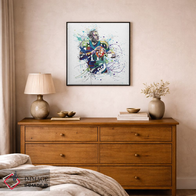 تابلو دکوراتیو کارسون ونتز اثر کاتیا اسکای - D1B