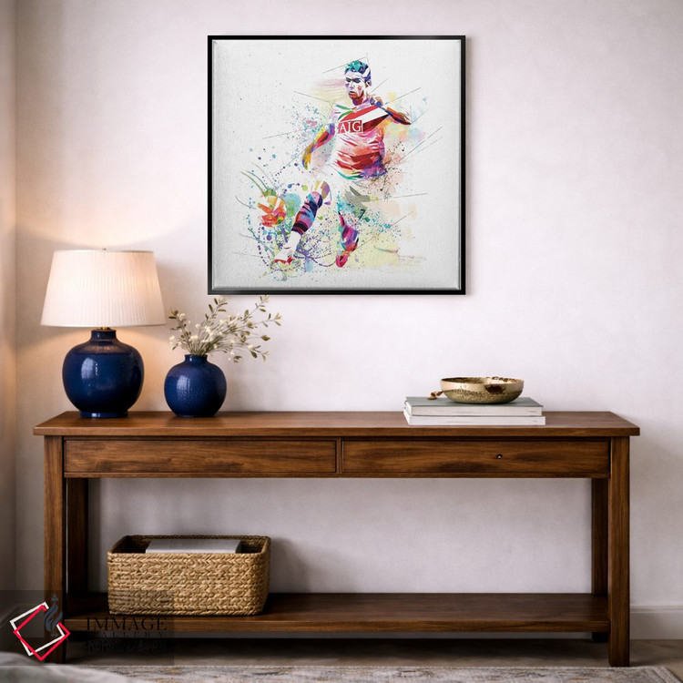 تابلو دکوراتیو کریستیانو رونالدو اثر کاتیا اسکای - D5B