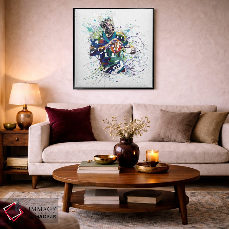 تابلو دکوراتیو کارسون ونتز اثر کاتیا اسکای - D4B