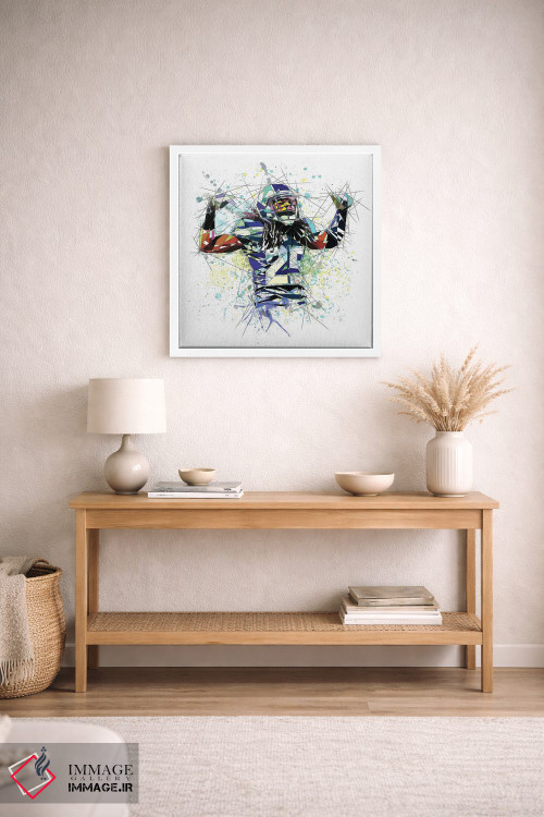 تابلو دکوراتیو ریچارد شرمن اثر کاتیا اسکای - D3W