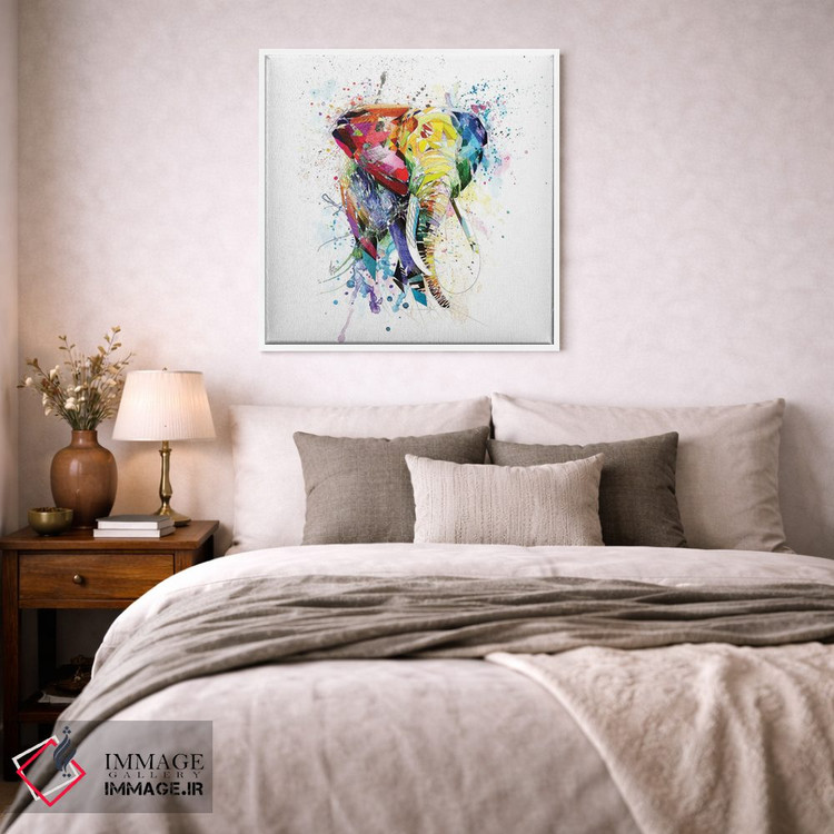 تابلو دکوراتیو فیل اثر کاتیا اسکای - D3W