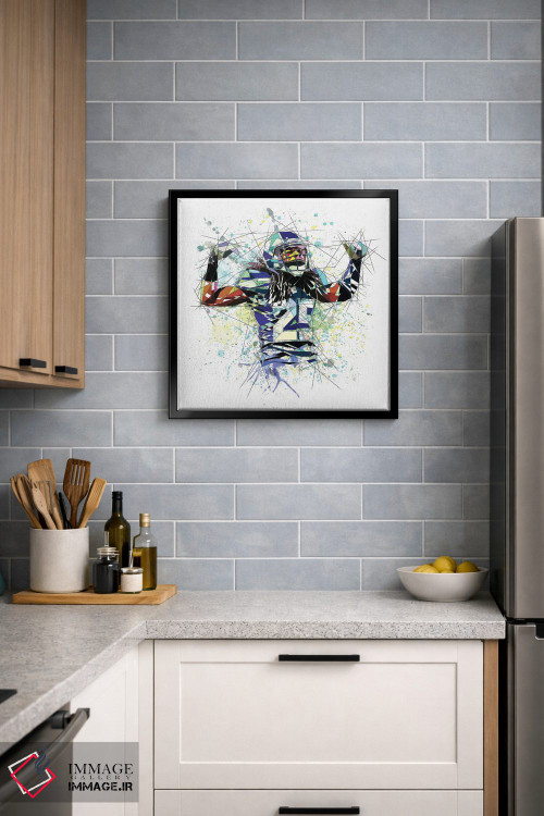 تابلو دکوراتیو ریچارد شرمن اثر کاتیا اسکای - D5B