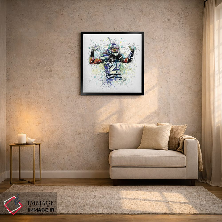 تابلو دکوراتیو ریچارد شرمن اثر کاتیا اسکای - D4B