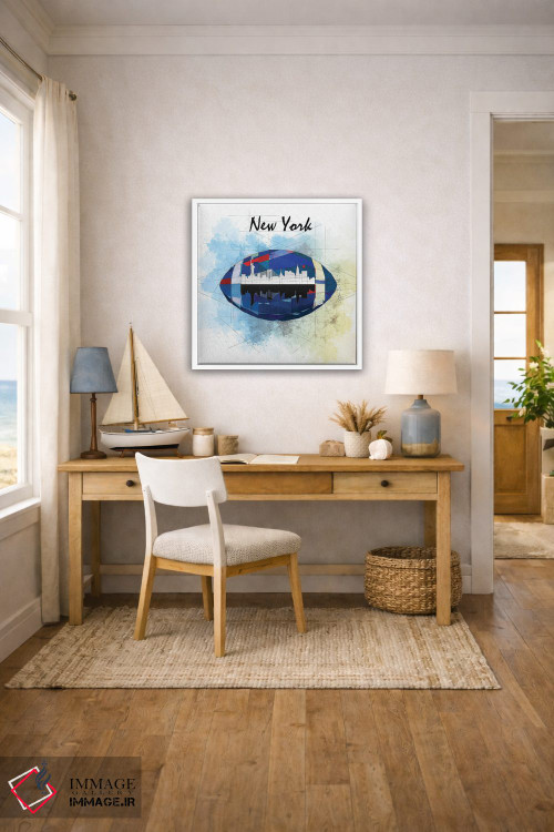 تابلو دکوراتیو نیویورک جاینتس اثر کاتیا اسکای - D1W