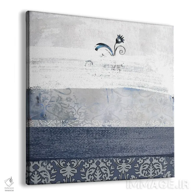 تابلو مینیمال حس آبی ۳ اثر کارن اسمیت - نمای پرسپکتیو محصول