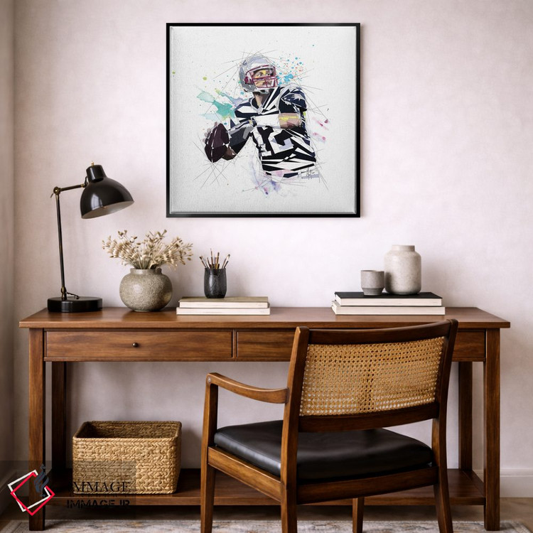 تابلو دکوراتیو تام بردی اثر کاتیا اسکای - D6B